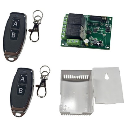 12V 24V 2CH 433Mhz Wireless RF Relay Remote Control Switch Receiver Module NEW
