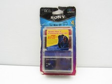 4 SONY Mini DV DVC HD 60 Min Digital Video Cassette Tapes Dif Colors New Sealed