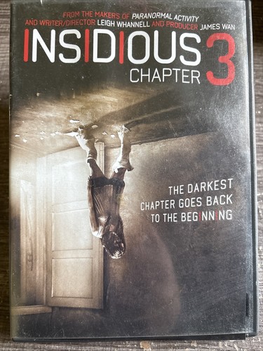 Insidious: Chapter 3 DVD The Darkest Chapter Goes Back To The Beginning. B8 prezzo ebay