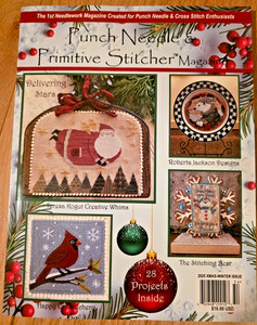 Punch Needle & Primitive Stitcher magazine 2025 XMAS Winter 2025