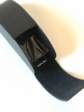Prada Black Sunglasses Eyeglasses Hard Case Saffiano Magnetic Clasp Replacement