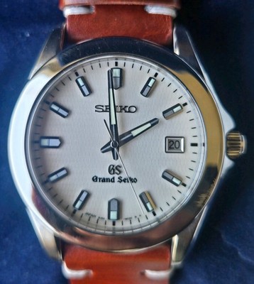 Grand Seiko SBGF017 Tatami Dial Quartz 8J56 – Rare Textured Dial