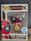Funko Pop! Vinyl: Marvel - Nerd Deadpool - Funko Web (FW) (Exclusive) #786