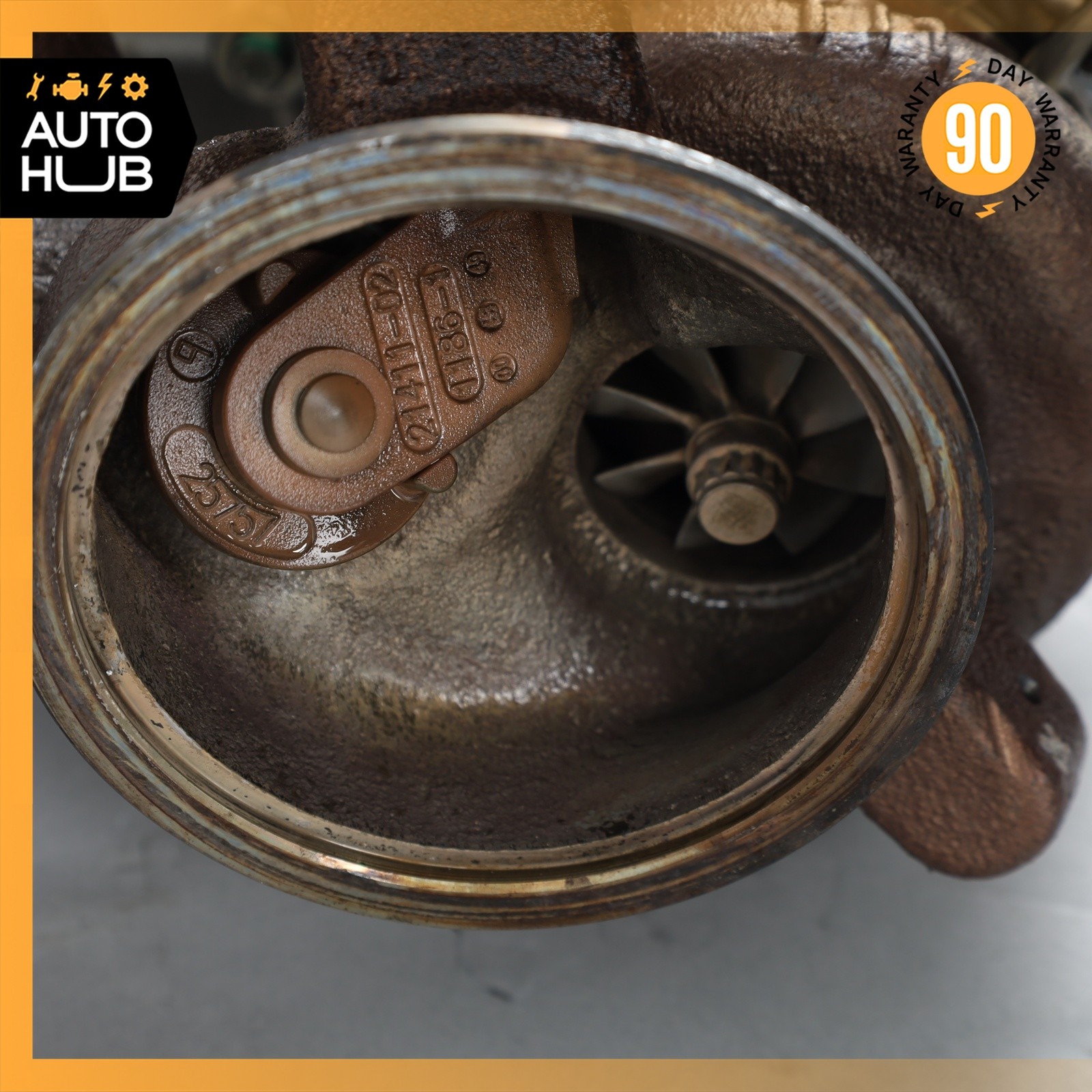 Maserati Ghibli M157 Levante Right Turbocharger Turbo Charger Manifold OEM 68k
