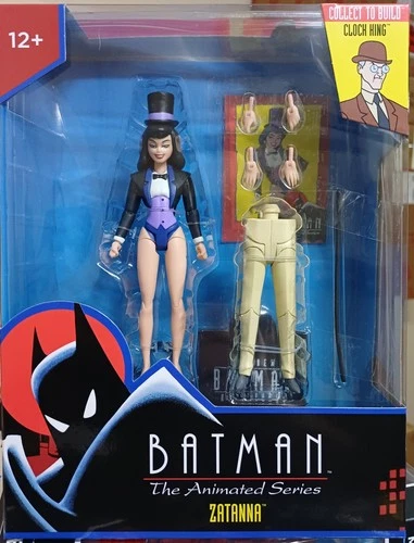 DC DIRECT COLLECTIBLES 6" BATMAN ANIMATED WAVE 7 ZATANNA (BAF CLOCK KING)