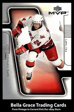 2001-02 Upper Deck MVP Sami Kapanen #34 Carolina Hurricanes NHL Hockey