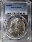 1904-O $1 Morgan Silver Dollar PCGS MS64 (491)