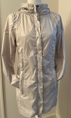 MACKAGE Women s Lightweight Trench -Anorak Zip&Snap Closure In Champagne (#93)