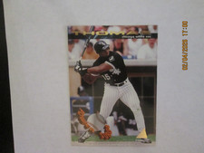 FRANK THOMAS WHITE SOX 1994 PINNACLE POWER SURGE CARD  #PS6