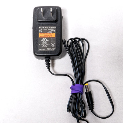 Genuine Sony AC Power Adapter Plug Audio Unit Charger 8V AC-ES8010 Original OEM