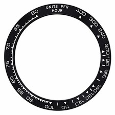 Ceramic Replacement Watch Bezel Insert For Daytona 116515, 116506, 116576 Black