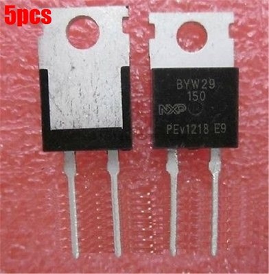 5Pcs High Current Rectifier BYW29-150 8A 150V Fast Diode New Ic qh