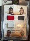 2012 Panini Immaculate Quad Game Worn Patches Butler, Boozer, Noah, Robinson /50