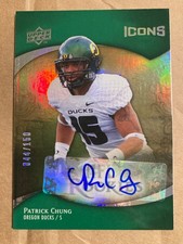 2009 Upper Deck Icons - NFL Rookies Patrick Chung #140 Autographs /150 (AU, RC)