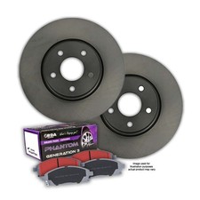 Front RDA Disc Brake Rotors & Ceramic Pads For Audi Q3 1.4L 2.0TD 2.0L 2011-2019
