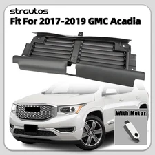 For 2017-2019 GMC Acadia Front Upper Radiator Grille Shutter Air Intake W/ MOTOR