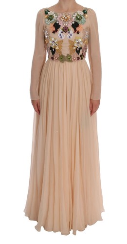 Dolce & Gabbana Multicolor Embellished Mermaid Gown Women's Dress | eBay