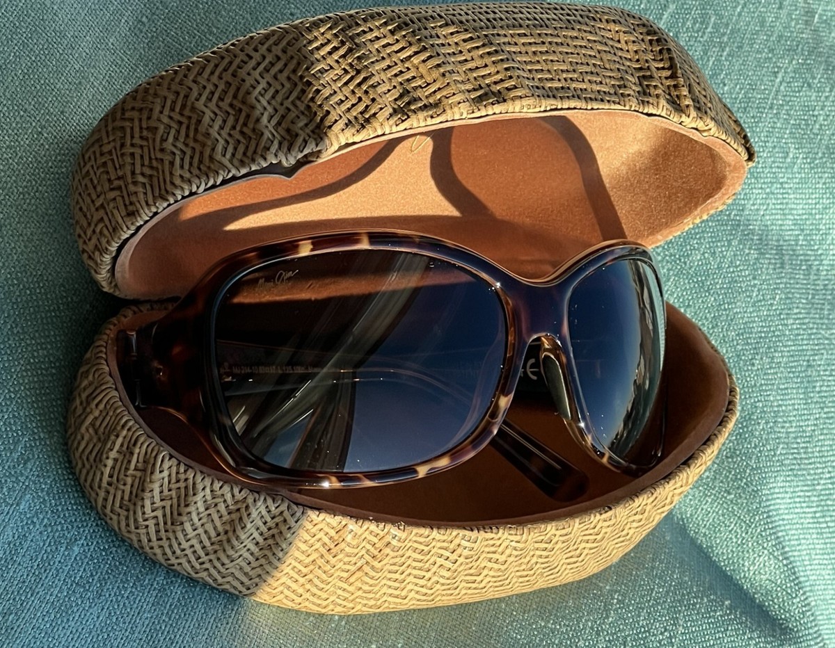 Maui Jim Pearl City MJ 214 10 Translucent Tortoise Frame  display picture 2