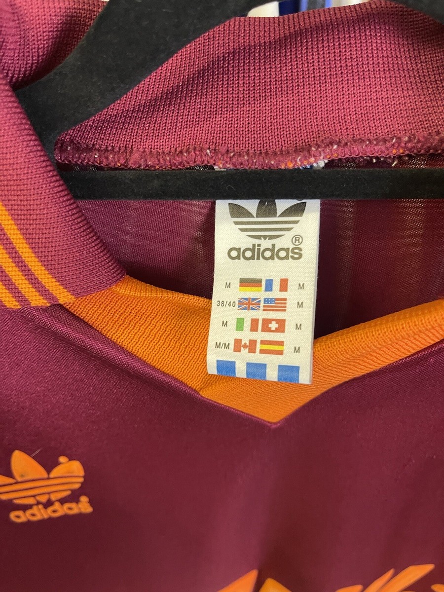 AS Roma 1992-94 Adidas M Football Shirt | eBay