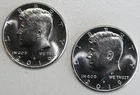 2019 P and D Kennedy Half Dollar Coins Set of 2 BU 50c Halves