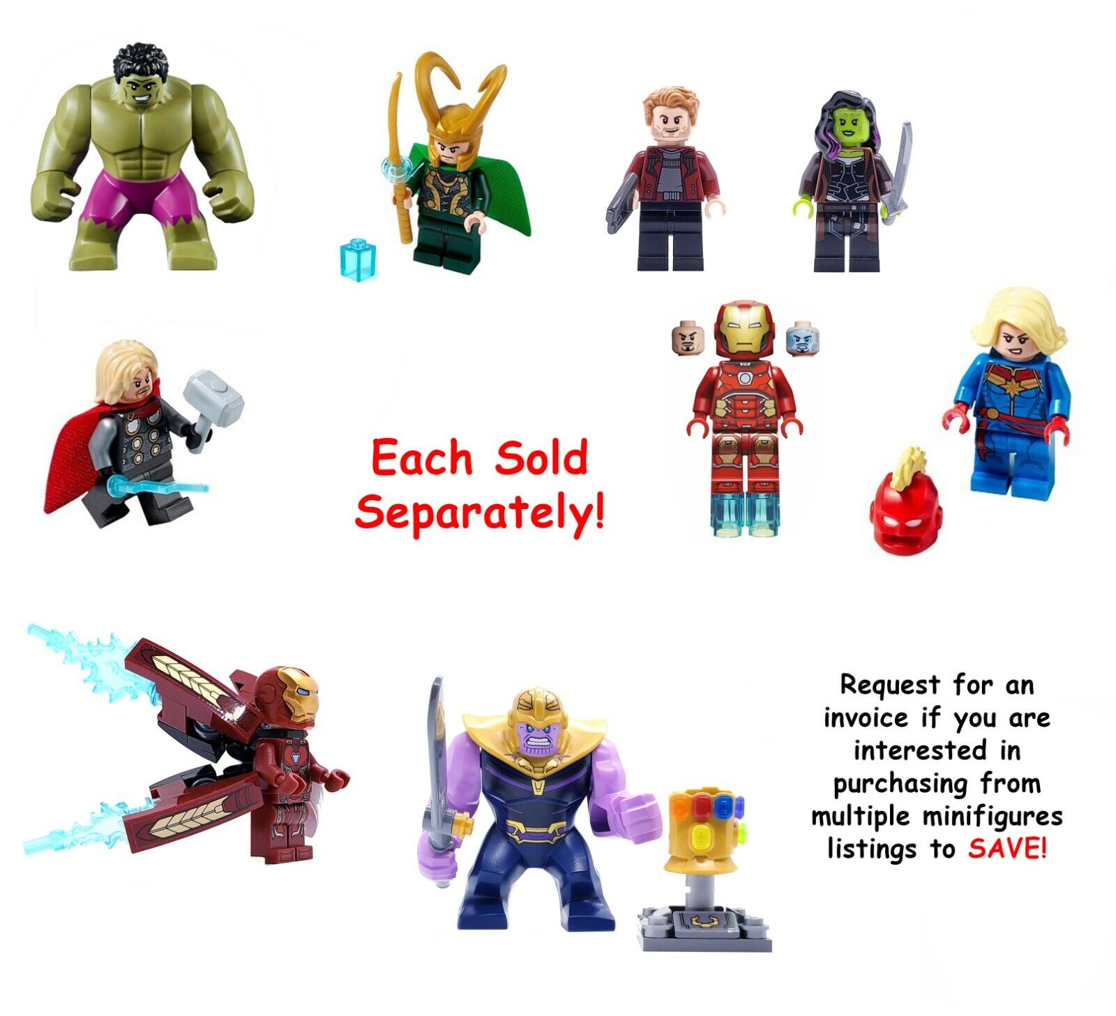 LEGO Marvel Super Heroes The Avengers 76152 Avengers Wrath of Loki Iron Man  Thor 673419320436