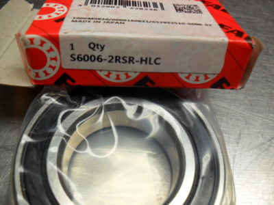 FAG S6006-2RSR-HLC Deep Groove Ball Bearing,Bore 30mm Sealed  USA Seller 