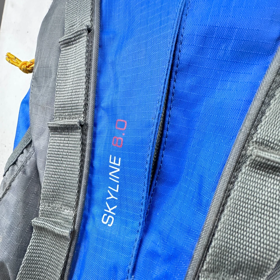 Outdoor Products Skyline 8.0 Backpack Blue Hiking Daypack Adjustable Straps - Image 2 of 4