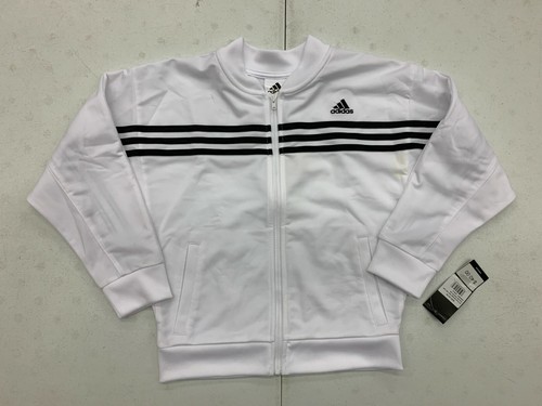 adidas Youth Girls Full Zip Three 