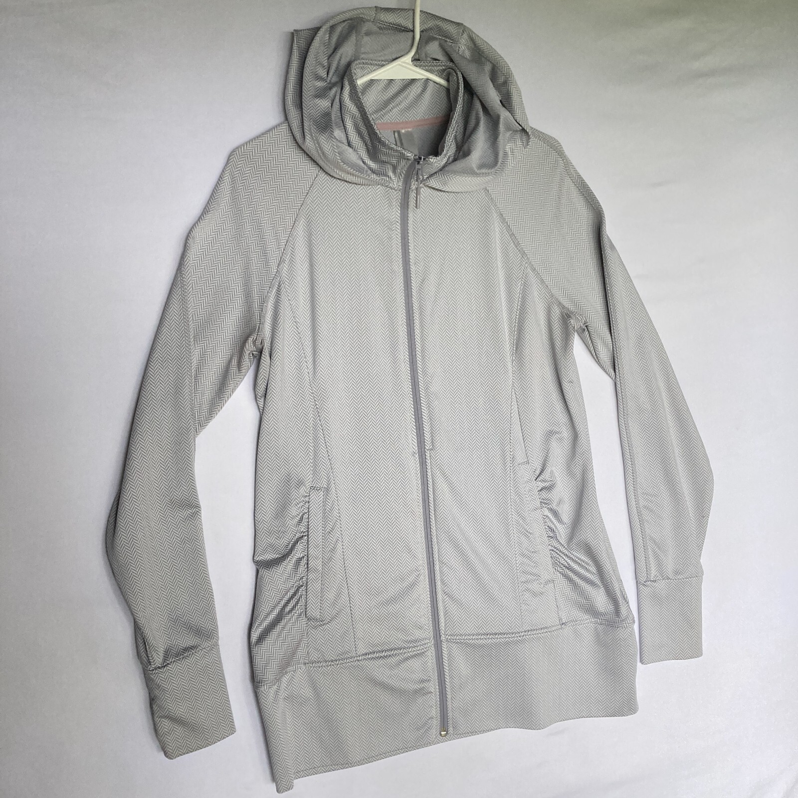 Mondetta Performance Chevron Full Zip Sporty Long… - image 4