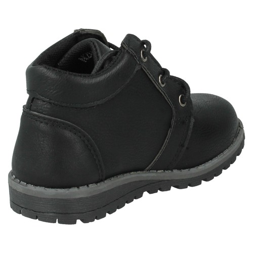 BOYS JC DEES N2R042 LACE UP ANKLE BOOT - Picture 5 of 19