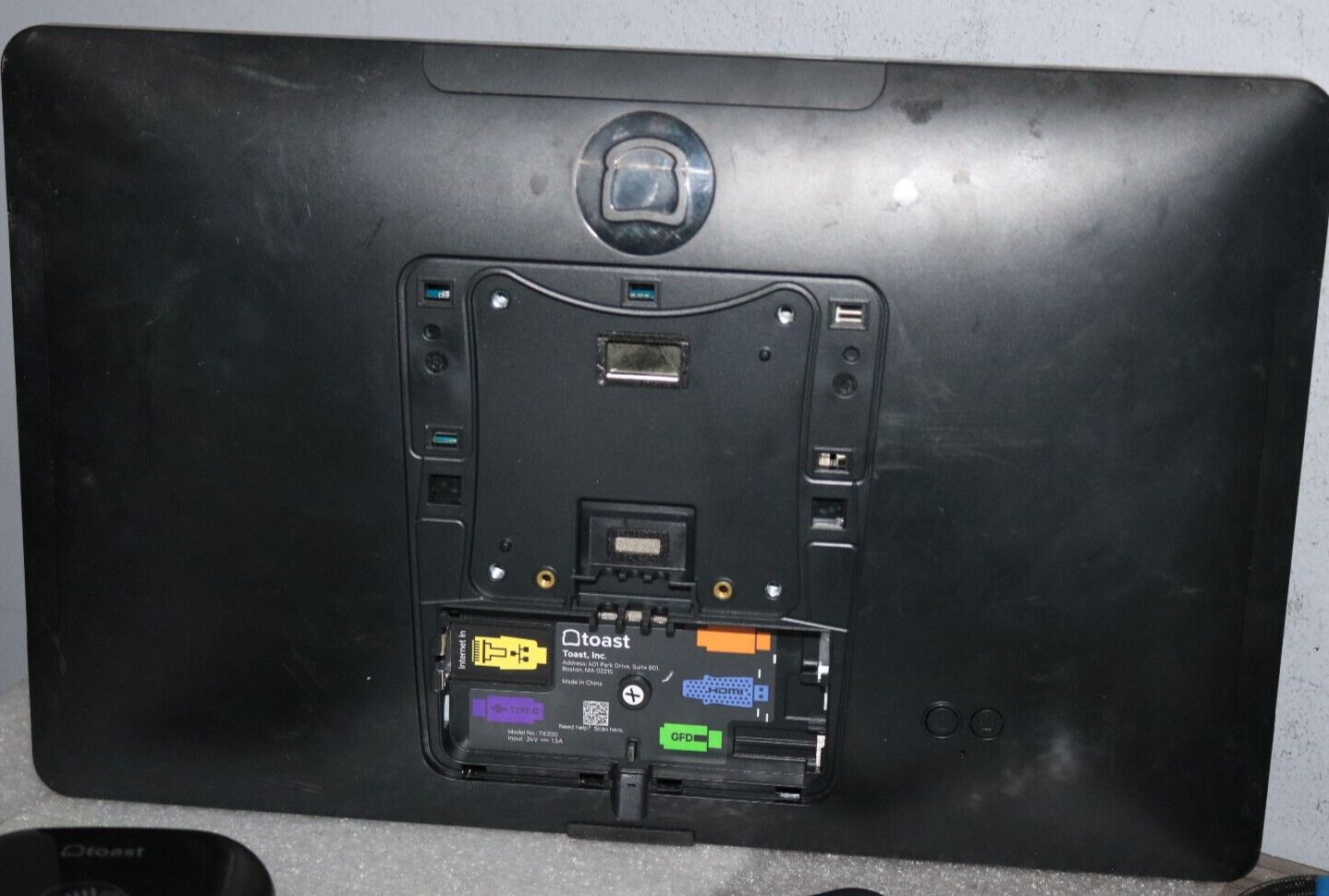 Toast Flex KDS Kitchen Display POS Terminal w/ td200 insert machine