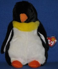 TY WADDLE the PENGUIN BEANIE BUDDY - MINT with MINT TAG