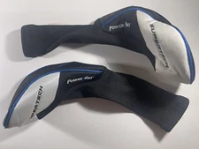 Power Bilt Golf Supertech TPS #1 Blue / Black / White Club Cover Set Of 2