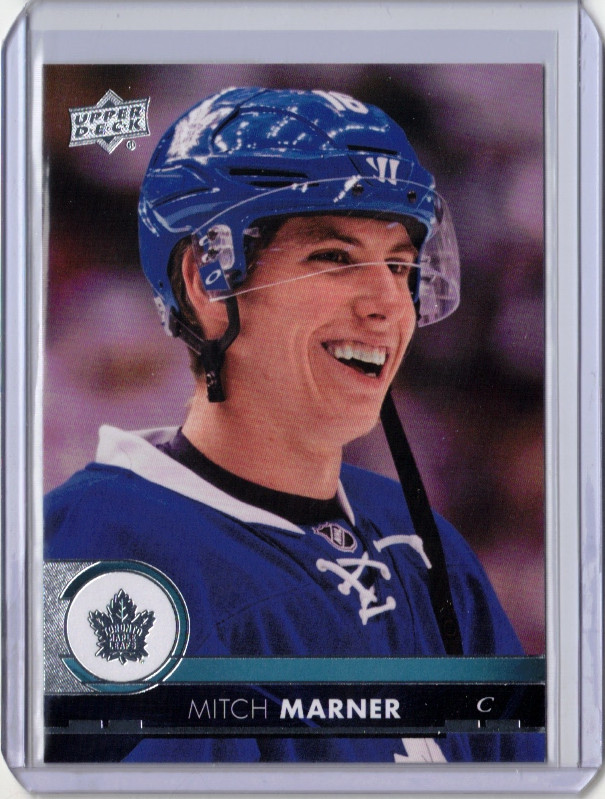 MITCH MARNER 17/18 Upper Deck UD Base Single #174 Maple Leafs 2nd Year Card! 🔥