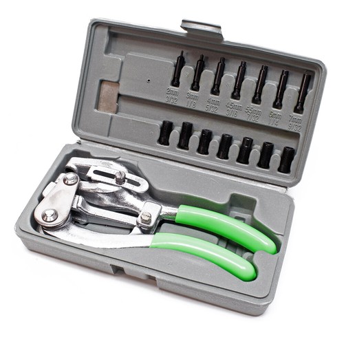 Bassulouda 15mm Lochzange - Stanze Für Schraubenlochabdeckungen PVC