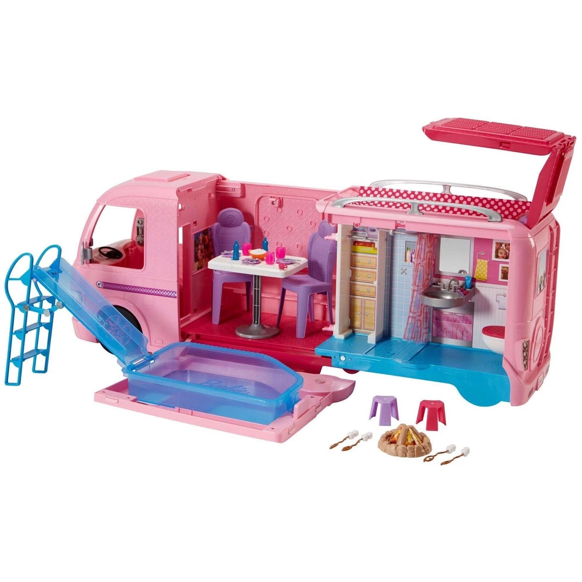 Barbie - DreamCamper Play Set - Pink