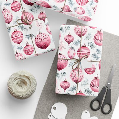 Whimsical Holiday Wrapping Paper, Festive Gift Wrap, Christmas Decor, Birthday