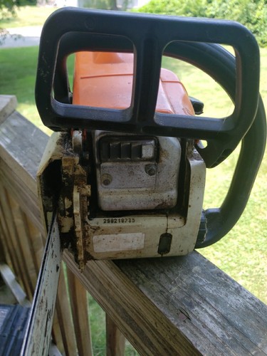 Stihl MS 170 MS170 Chainsaw With 14" Bar Only No Chain For Parts - Picture 14 of 22