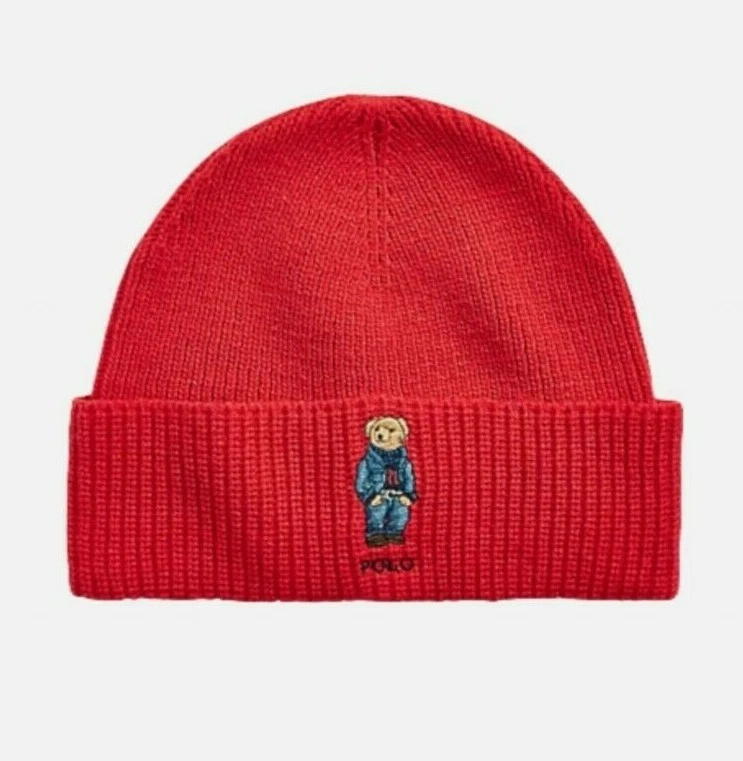 Polo bear winter hat top