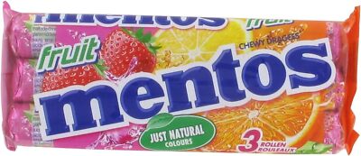 Mentos Discovery Frucht Minze Spearmint Fanta Geschmack Brötchen oder Tüten Party Süßigkeiten