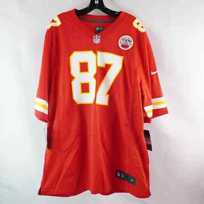 Nike Kansas City Chiefs #87 Travis Kelce Jersey in Men's Size XL