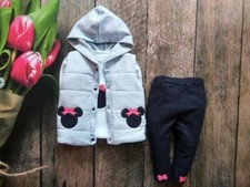 Children's Three-Piece Suit Vest Girl Turkey 3/6 Months Gray High Quality NEW
