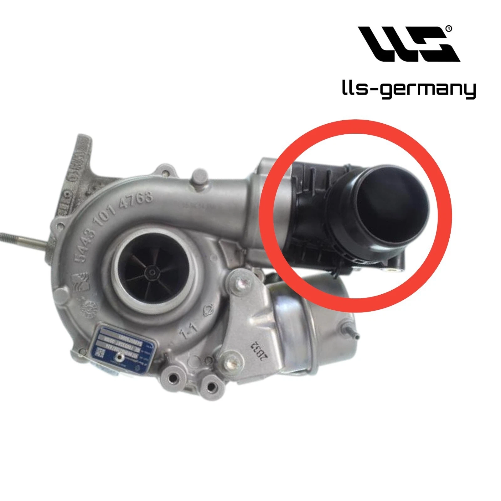 Pipe de sortie d'air turbo pour RENAULT Megane III IV Trafic III Kadjar Espace 1.6 dCi - image 3 sur 3