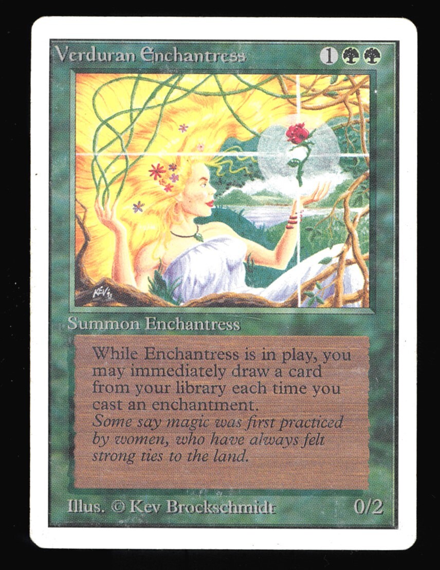 Verduran Enchantress - English - Unlimited - MTG Magic the Gathering
