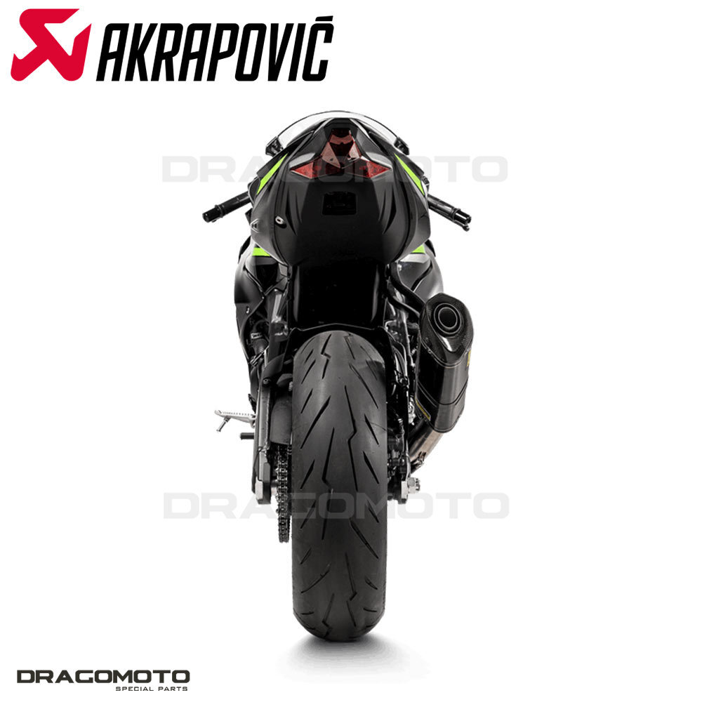 KAWASAKI Ninja ZX-6R 2023-2024 Full exhaust AKRAPOVIC Carbon