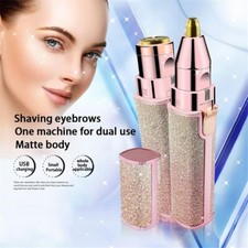 High Grade 2in1 Portable Electric Women's Eyebrow and Facial Hair Removal Device