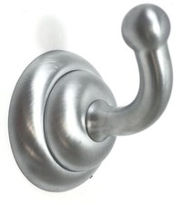 Moen DN6303BC Kelsey Inspirations Brushed Chrome Robe Hook Kit, UPC 034584002761