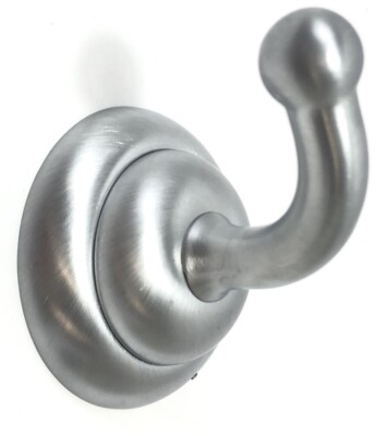 Moen DN6303BC Kelsey Inspirations Brushed Chrome Robe Hook Kit, UPC 034584002761