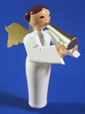 Angel Figurine White for Pyramid