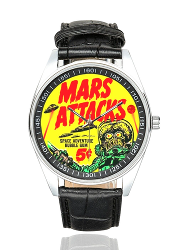 MARS ATTACKS 1962 Bubble Gum On A New Watch - Picture 2 of 2